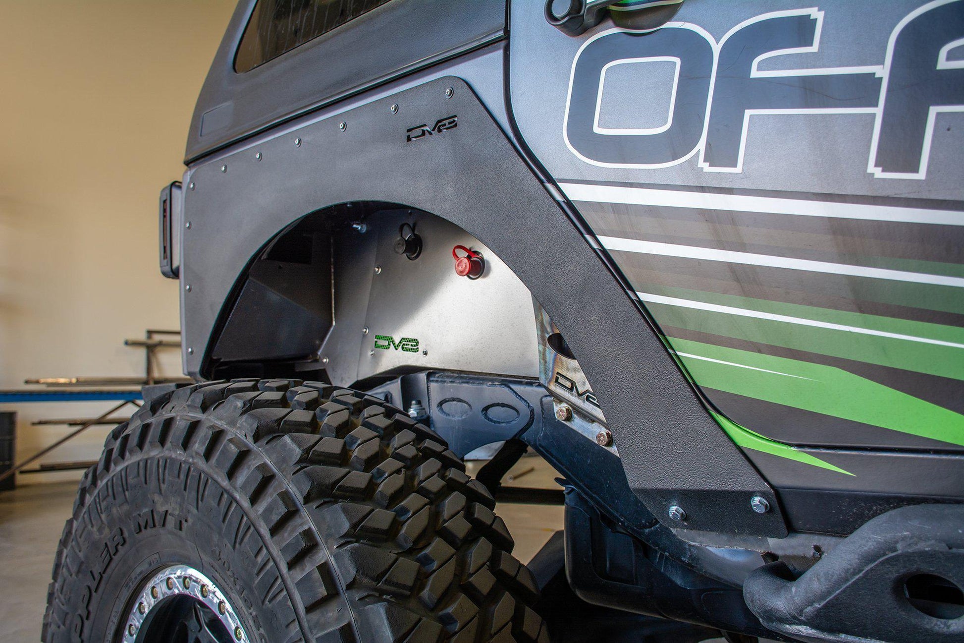 2007-18 Jeep JK Fender Flares Delete Kit| Front & Rear-DV8 Offroad