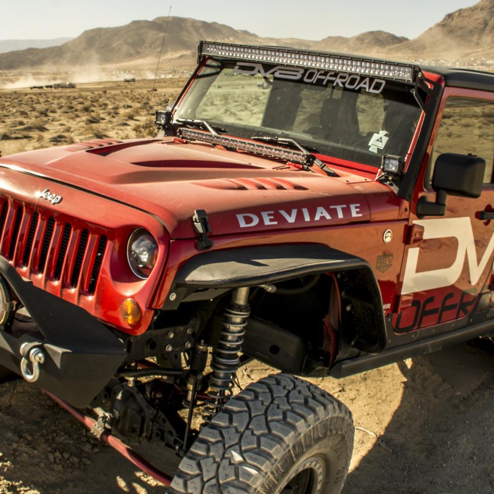 2007-18 Jeep JK Hood Cowl Bracket-DV8 Offroad