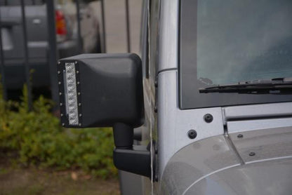 2007-18 Jeep JK LED Mirror Covers-DV8 Offroad