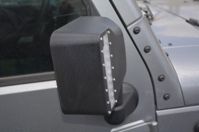 2007-18 Jeep JK LED Mirror Covers-DV8 Offroad