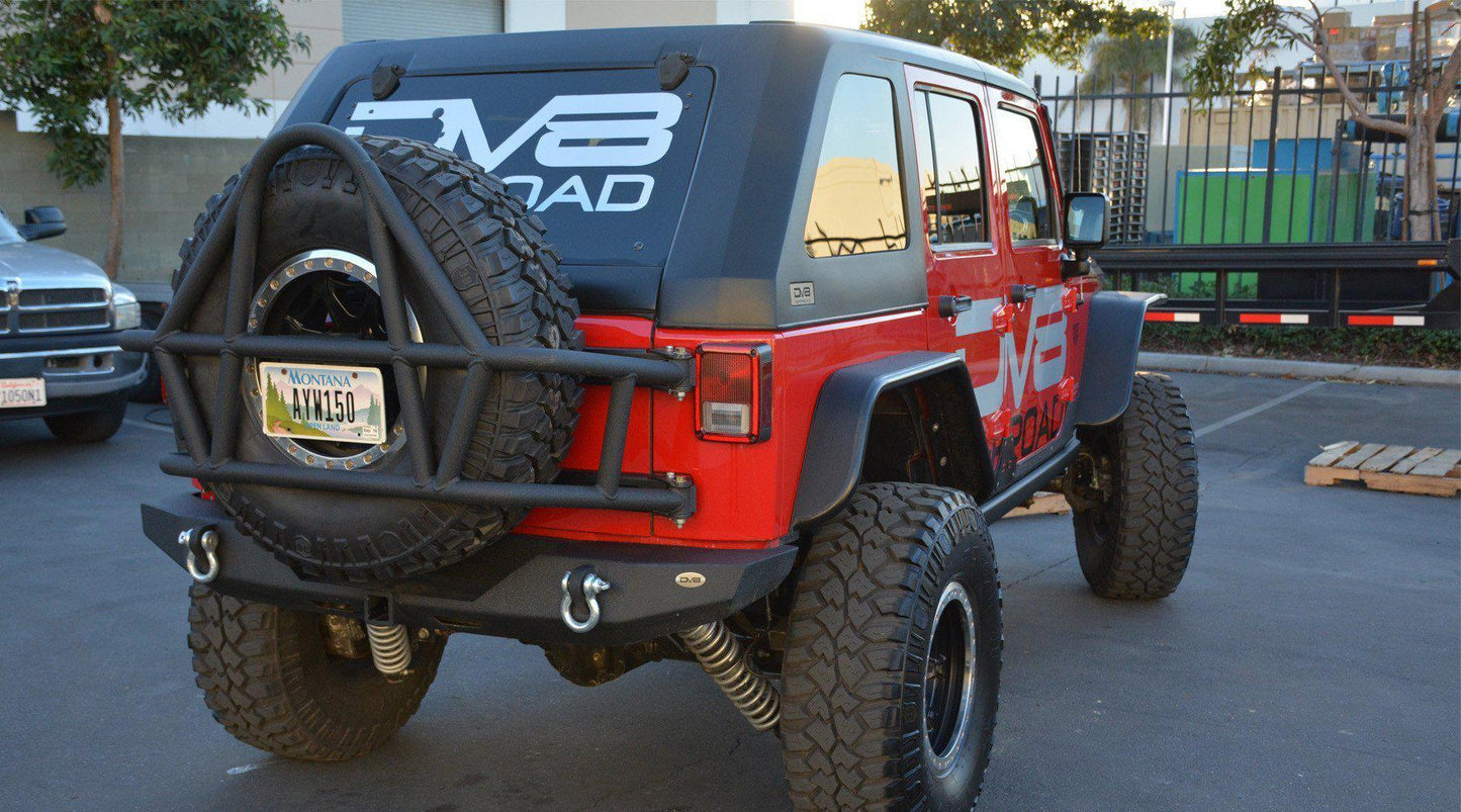 2007-18 Jeep JK Rear Bumper | RS-6-DV8 Offroad