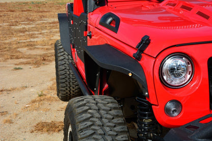 2007-18 Jeep JK Slim Fender Flares | Front & Rear-DV8 Offroad