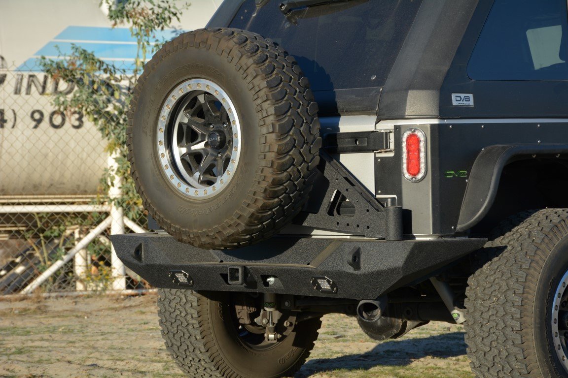 2007-18 Jeep JK Tire Carrier with Bearing TC-6-DV8 Offroad