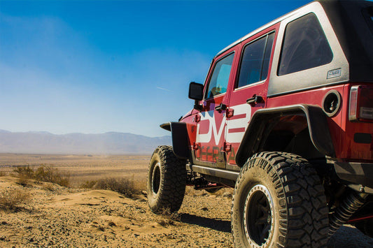2007-18 Jeep JK Wide Fender Flares | Front & Rear-DV8 Offroad