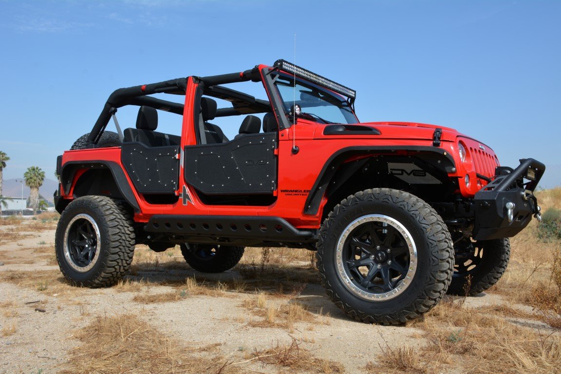 2007-18 Jeep Wrangler JK Rock Doors-DV8 Offroad