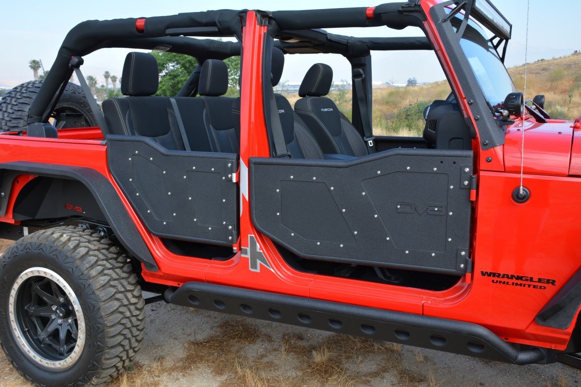 2007-18 Jeep Wrangler JK Rock Doors-DV8 Offroad