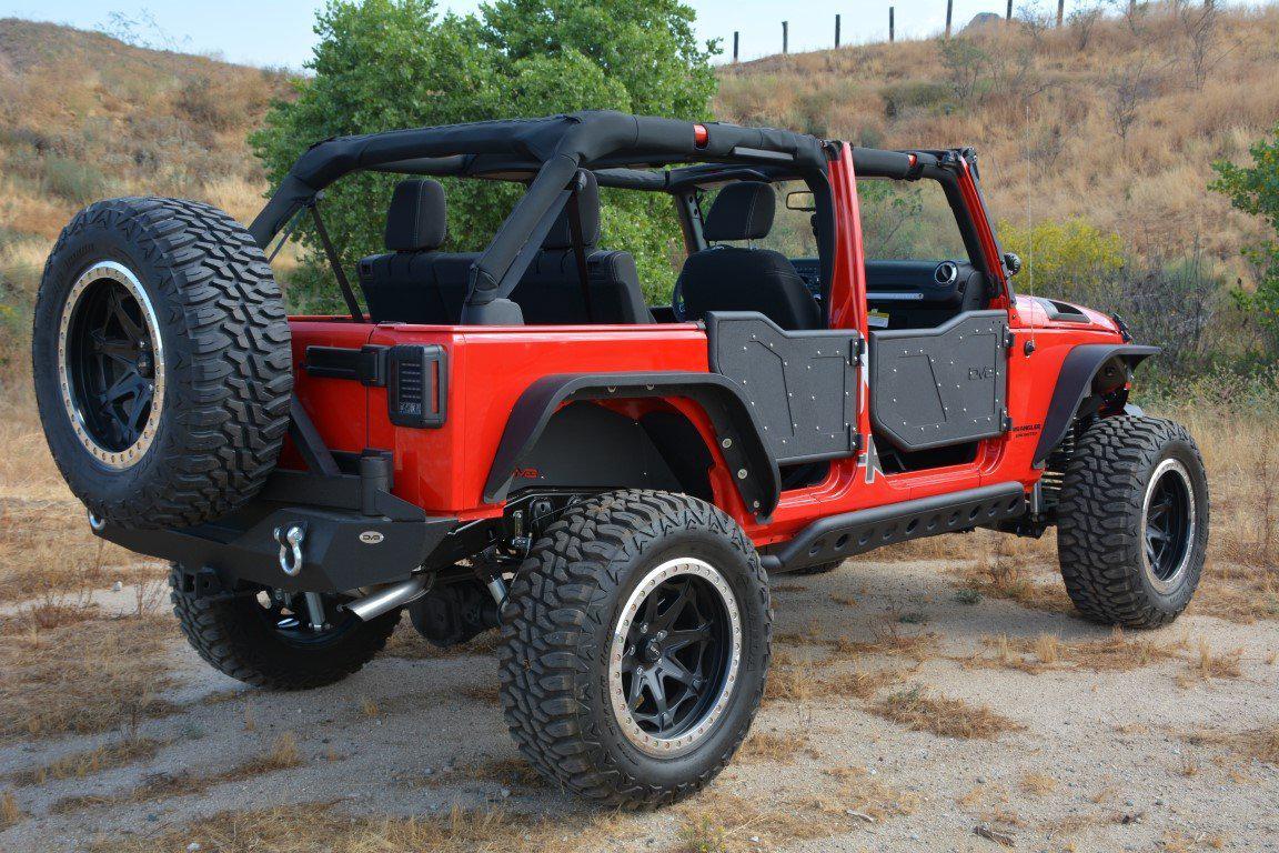 2007-18 Jeep Wrangler JK Rock Doors-DV8 Offroad