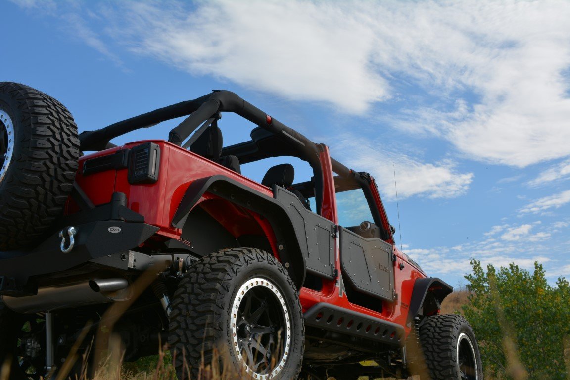 2007-18 Jeep Wrangler JK Rock Doors-DV8 Offroad