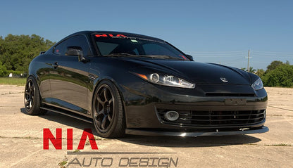 2007 2008 Hyundai Tiburon NIA Front Splitter Lip ABS Plastic