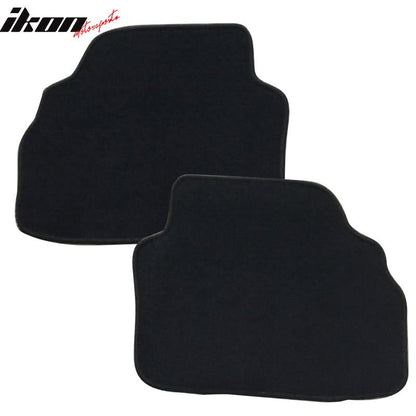 Car Floor Mat for 2007-2013 BMW E92 3 Series Black Carpet 4PC Nylon