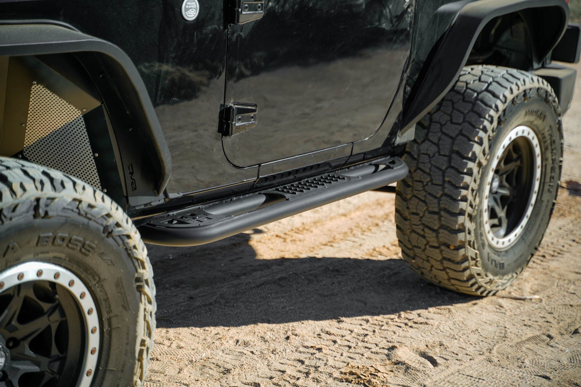 OE Plus Side Steps for the 2007-2018 2-Door Jeep Wrangler JK