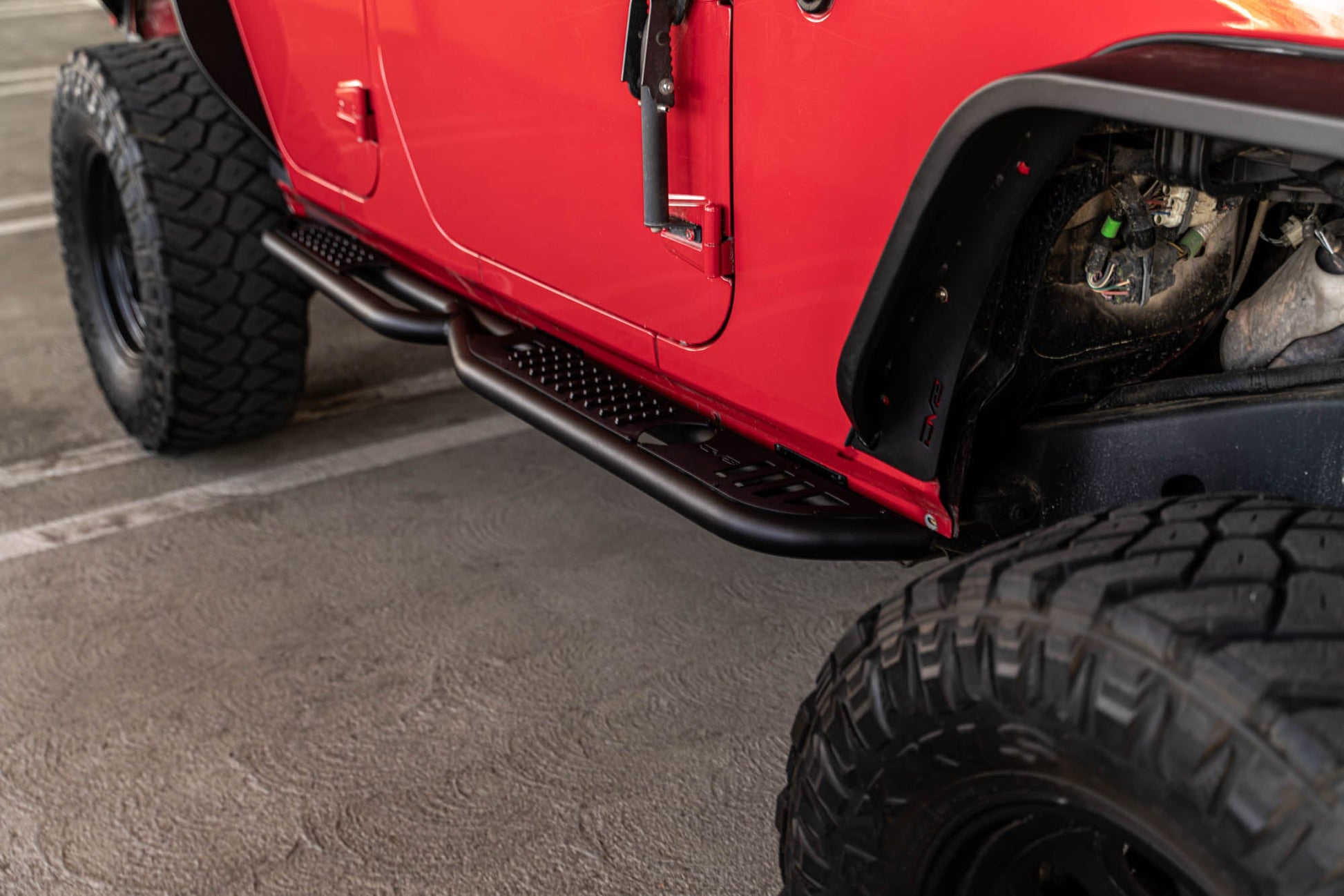 OE Plus Side Steps for the 2007-2018 4-Door Jeep Wrangler JK