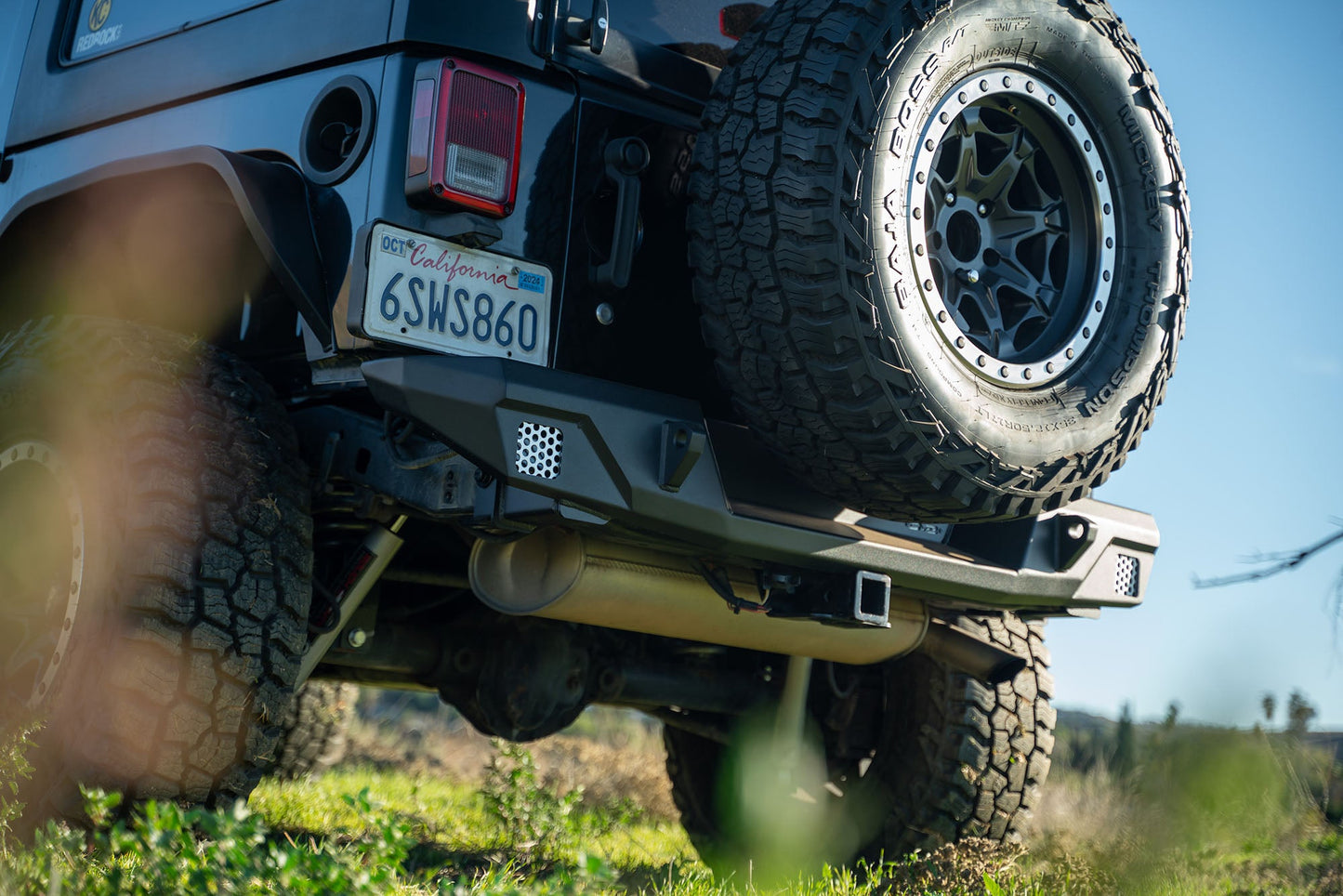 DV8 Offroad 2007-2018 Jeep Wrangler JK | FS-7 Series Rear Bumper RBJK-12