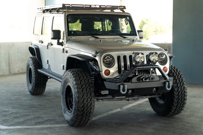 Slim Fender Flares for the 2007-2018 Jeep Wrangler JK, Installed