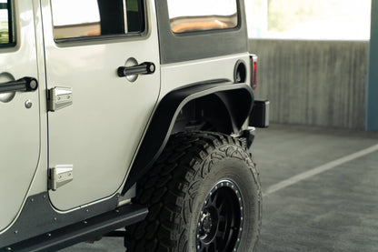 Slim Fender Flares for the 2007-2018 Jeep Wrangler JK, Rear