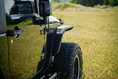Spec Series Fender Flares for the 2007-2018 Jeep Wrangler JK, Airflow Panels