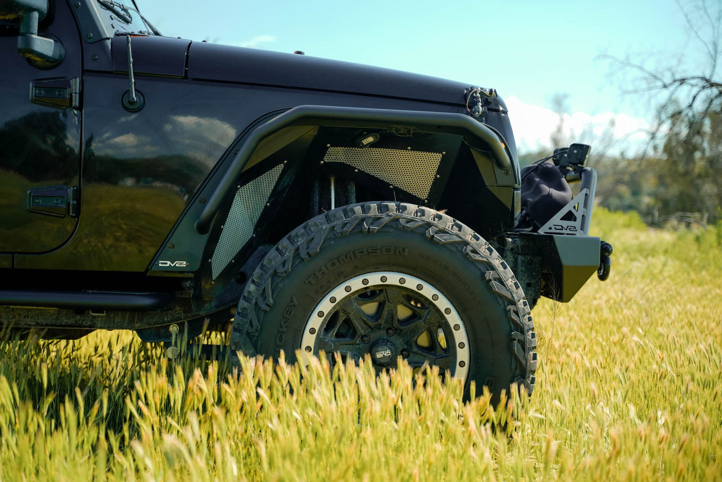 Front Spec Series Fender Flares for the 2007-2018 Jeep Wrangler JK