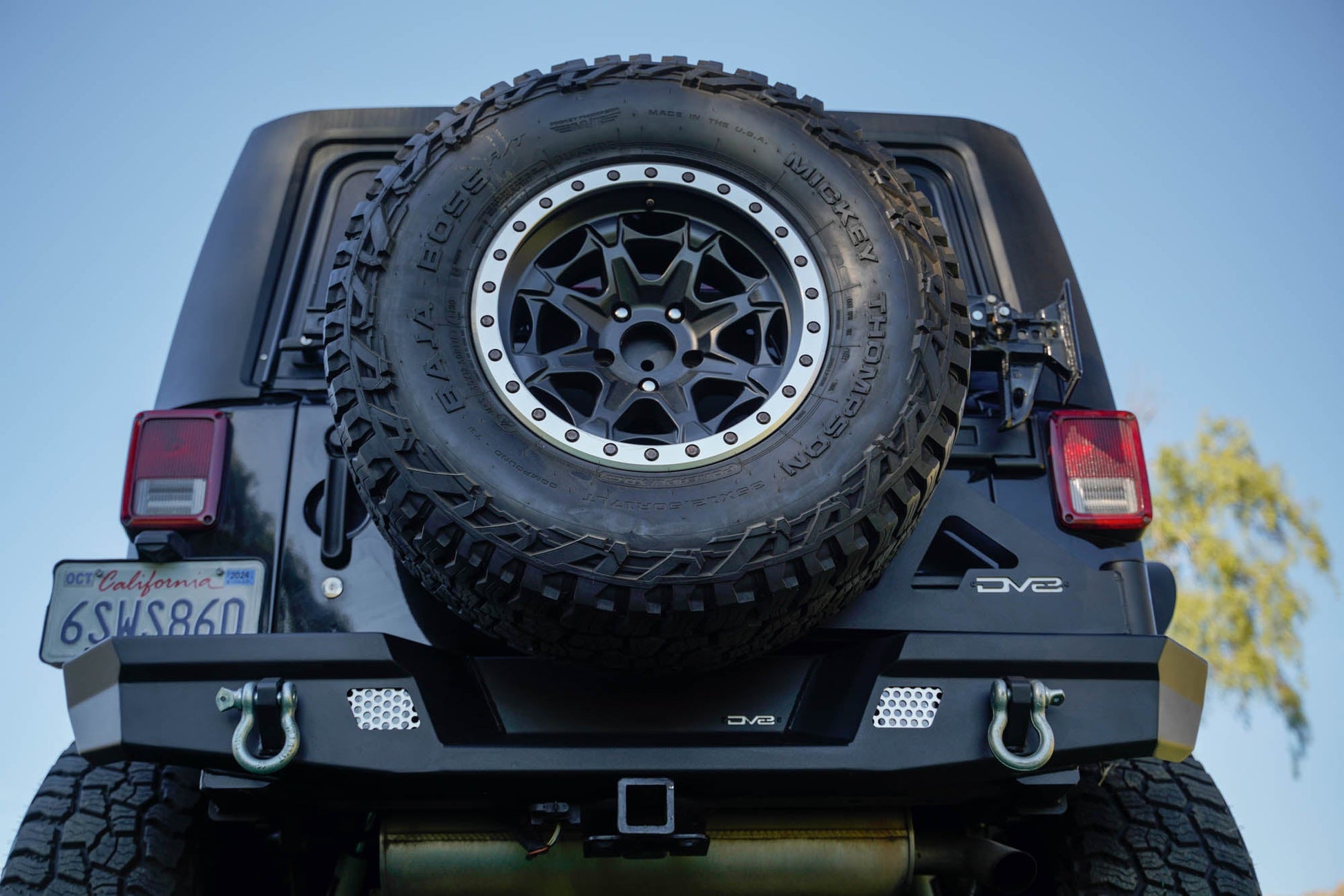 Tire Carrier for 2007-2018 Wrangler JK MTO Bumper