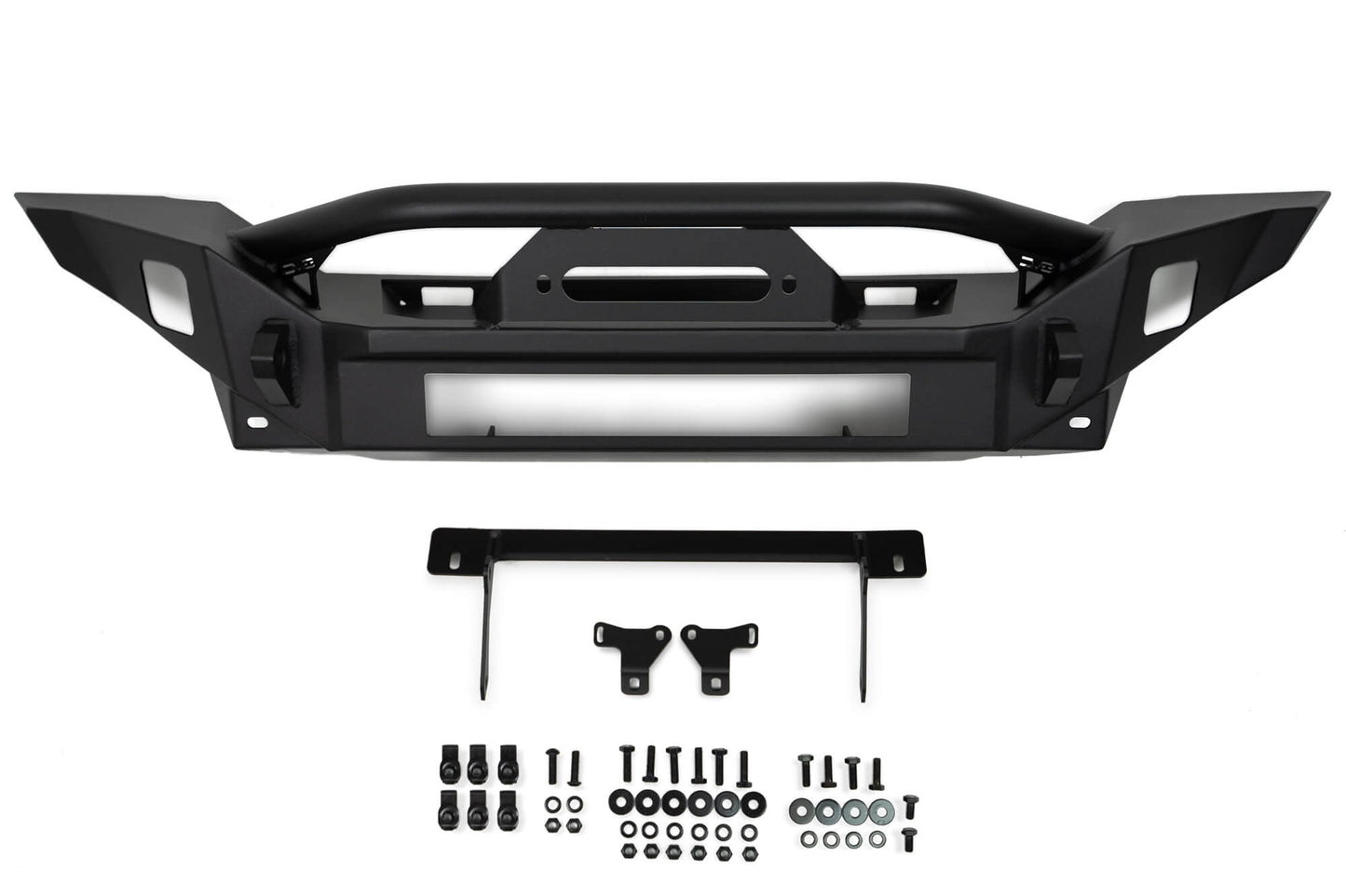 What Comes with the 2007-2023 Jeep Wrangler & Gladiator FS-7 Winch Front Bumper