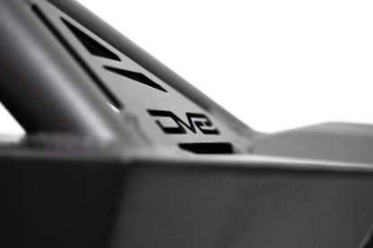 DV8 Logo Cutout on the 2007-2023 Jeep Wrangler JK/JL & Gladiator JT FS-1 Series Stubby Front Bumper