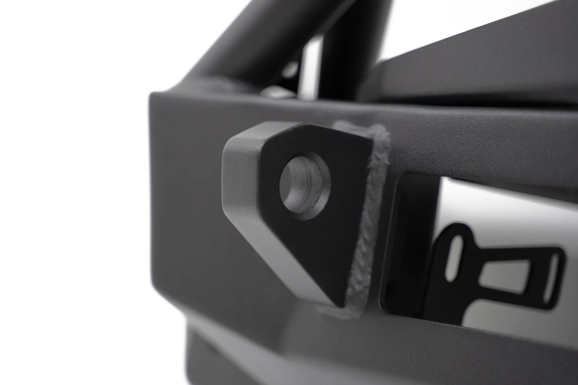 D-Ring mounting points on the 2007-2023 Jeep Wrangler JK/JL & Gladiator JT FS-1 Series Stubby Front Bumper