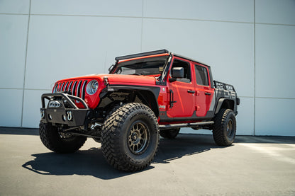 Jeep Wrangler JK/JL & Gladiator JT Hinge Mounted Steps, Installed