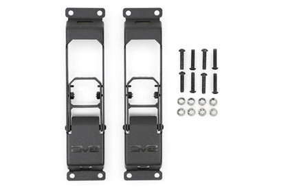 DV8 Offroad Jeep Wrangler JK, JL, and Gladiator JT Steps & Pegs Bundle