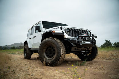 DV8 Offroad 2007-2024 Jeep Wrangler JK/JL & Gladiator JT | FS-1 Series Stubby Front Bumper FBJL-11