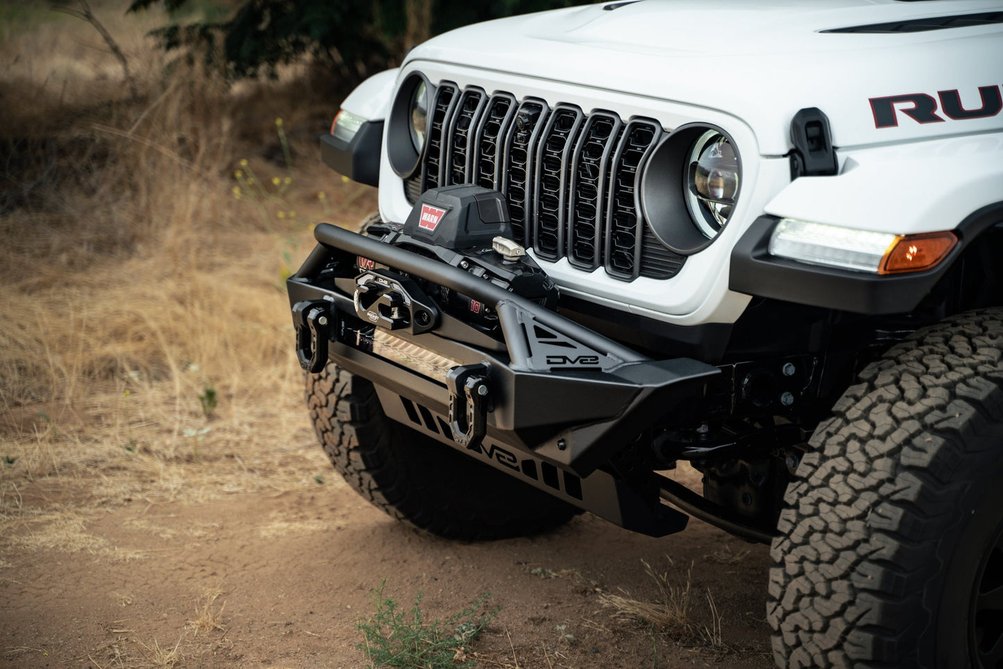 DV8 Offroad 2007-2024 Jeep Wrangler JK/JL & Gladiator JT | FS-1 Series Stubby Front Bumper FBJL-11