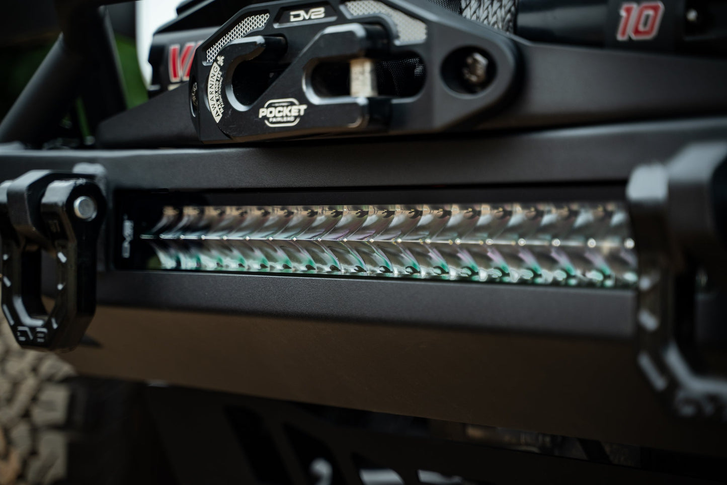 DV8 Offroad 2007-2024 Jeep Wrangler JK/JL & Gladiator JT | FS-1 Series Stubby Front Bumper FBJL-11