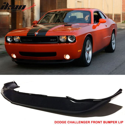 2008-2010 Dodge Challenger MDP Style Front Bumper Lip Spoiler PU