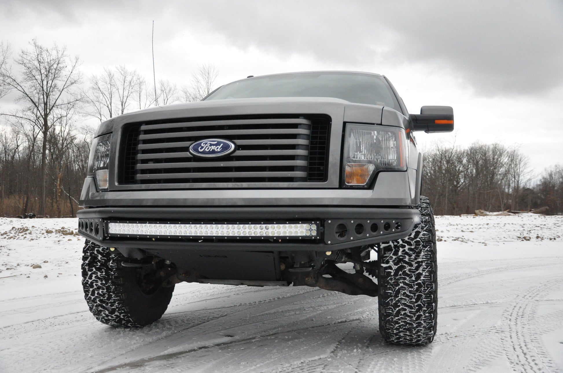 2009-14 Ford F-150 Baja Style Front Bumper-DV8 Offroad