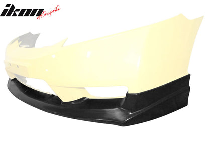 2009-2011 Honda Civic 4Dr Sedan JS Style Front Lip Spiler Unpainted PU