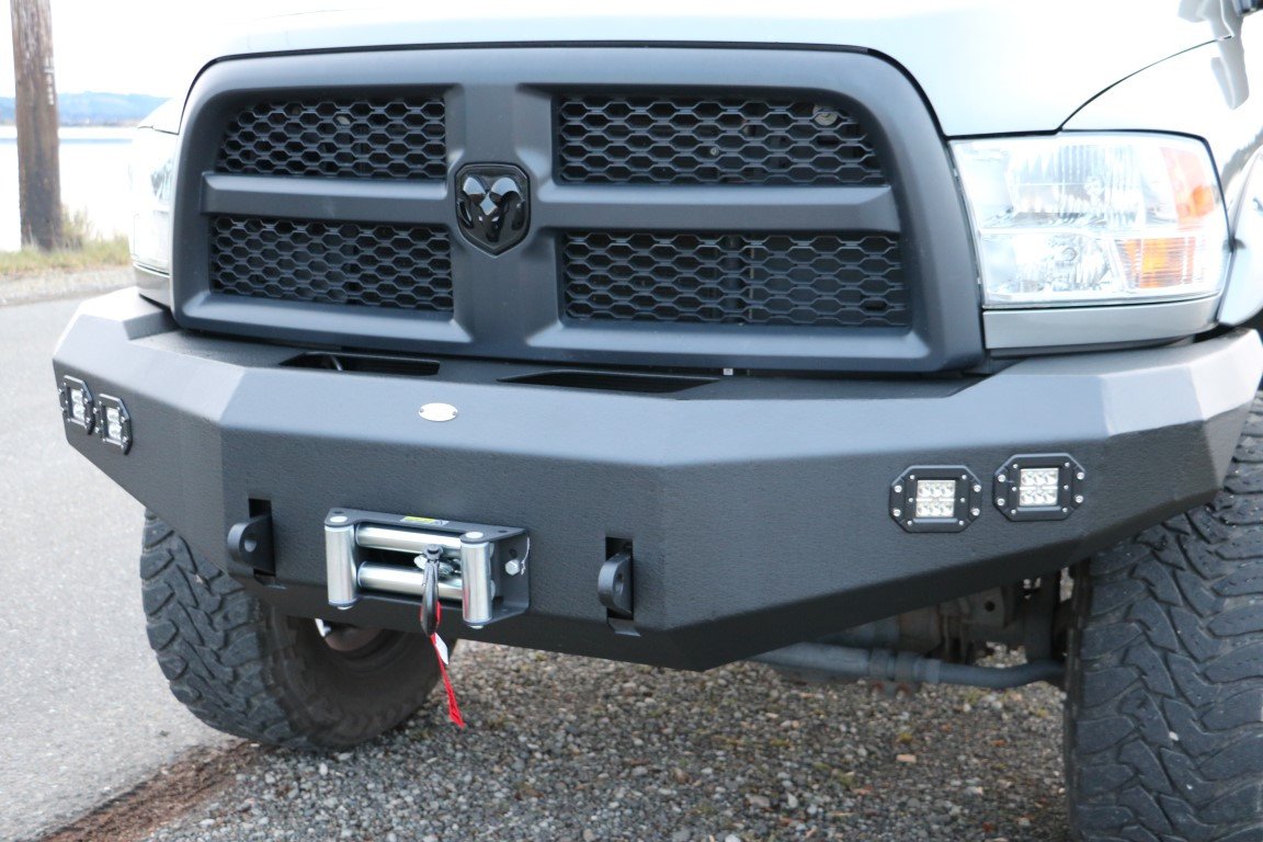 2010-18 Ram 2500 / 3500 Steel Front Bumper-DV8 Offroad