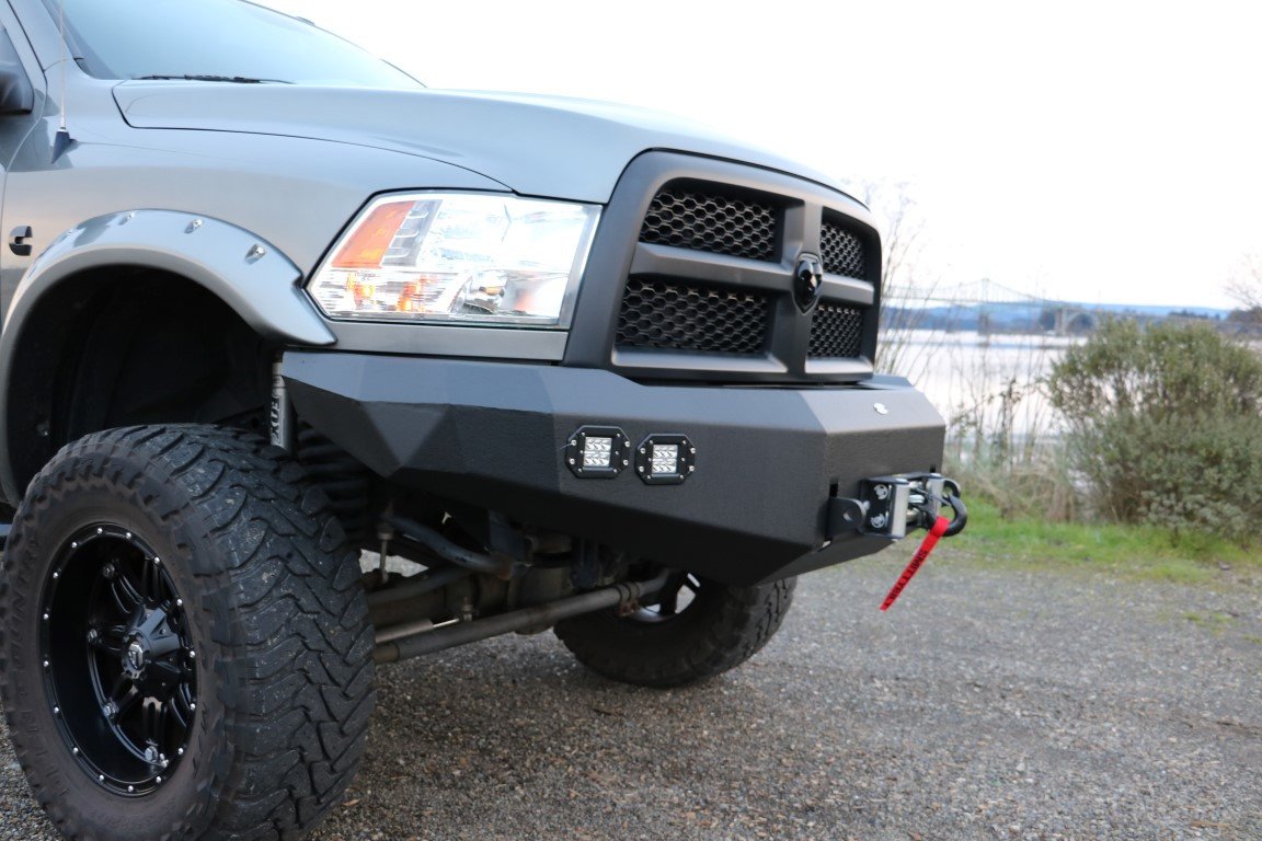 2010-18 Ram 2500 / 3500 Steel Front Bumper-DV8 Offroad