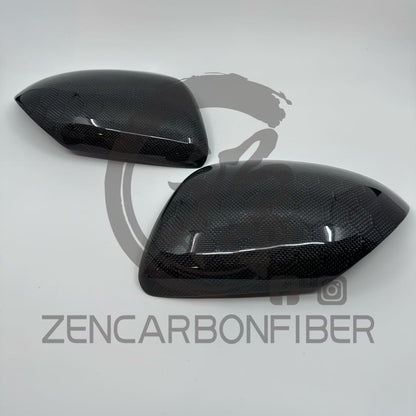 2010-2013 Mazdaspeed3/Mazda3 carbon fiber mirror caps replacement
