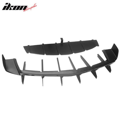 2010-2015 Chevy Camaro ZL1 MB Style Unpainted Rear Bumper Diffuser PP