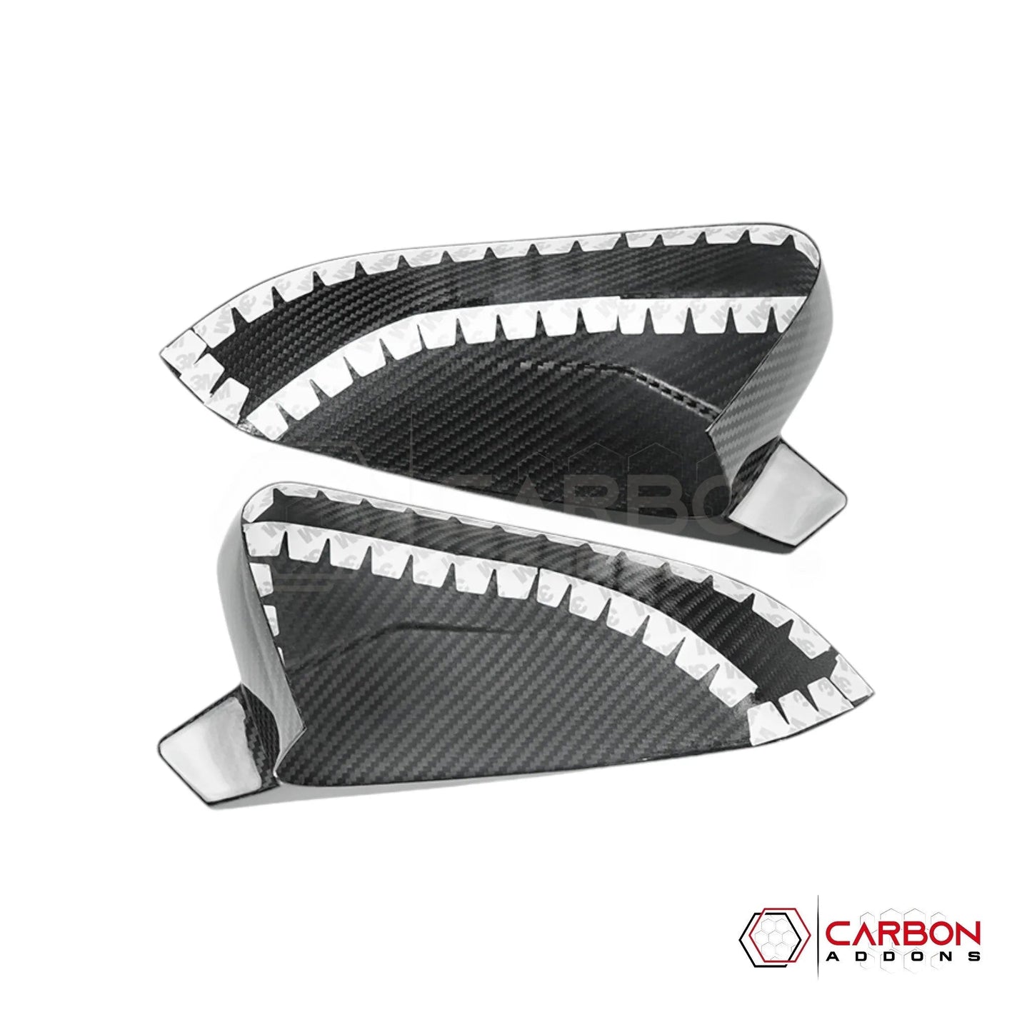 Real Carbon Fiber Mirror Cap Covers For S197 Mustang 2010-2014