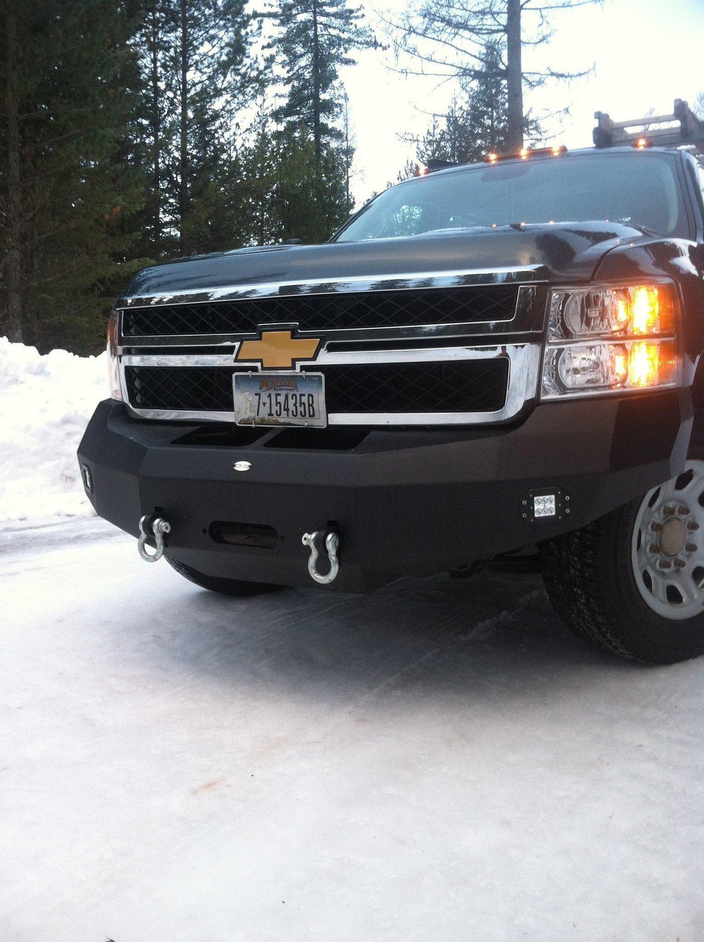 2011-14 Chevy Silverado 2500 / 3500 Steel Front Bumper-DV8 Offroad