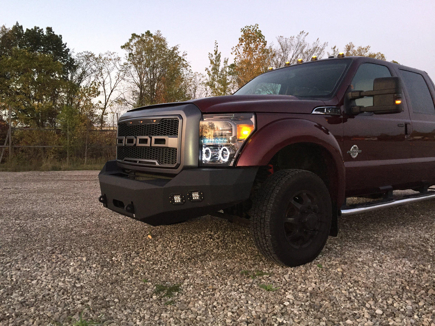 2011-16 Ford F-250 / F-350 Steel Front Bumper-DV8 Offroad