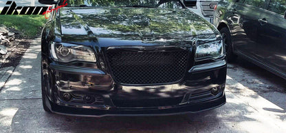 2011-2014 Chrysler 300 IKON Style Unpainted Front Bumper Lip Spoiler