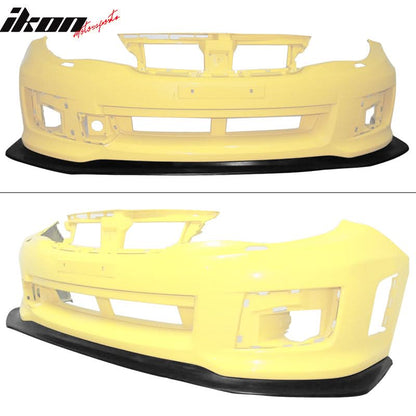 2011-2014 Subaru Impreza WRX STI Front Bumper Lip Front Winglets PU