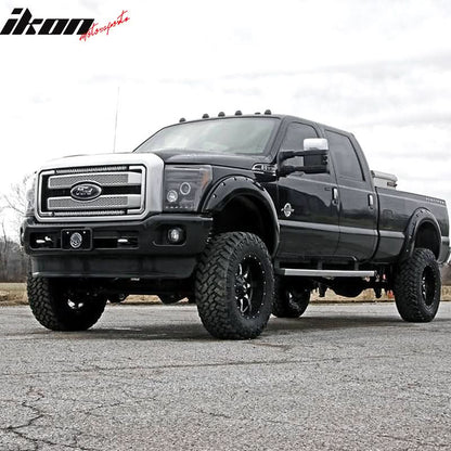 Fits 11-16 Ford F250 350 450 Platinum Moulding Front Mesh Grill