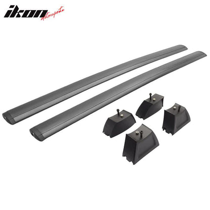 2011-2022 Jeep Grand Cherokee OE Black Roof Rack Cross Bar Aluminum