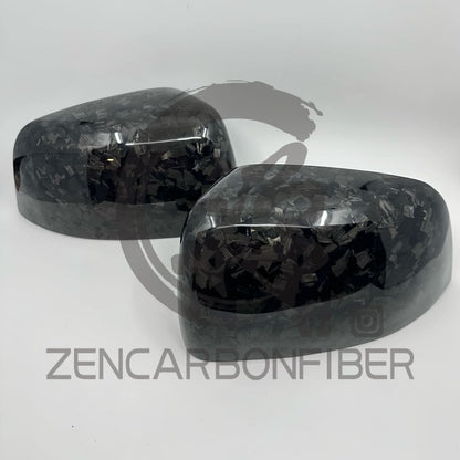 2011+ Jeep Grand Cherokee/Dodge Durango Carbon Fiber Mirror Caps Replacement