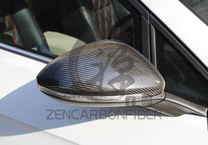 2012-2018 MK6 Jetta Carbon Fiber Mirror Caps Replacements
