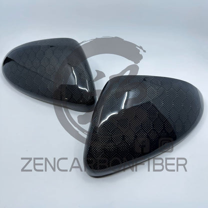 2012-2018 MK6 Jetta Carbon Fiber Mirror Caps Replacements