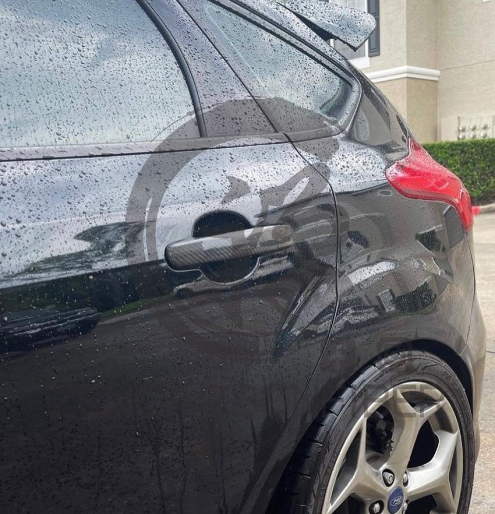 2012+ Ford Focus Carbon Fiber Exterior Door Handle Covers