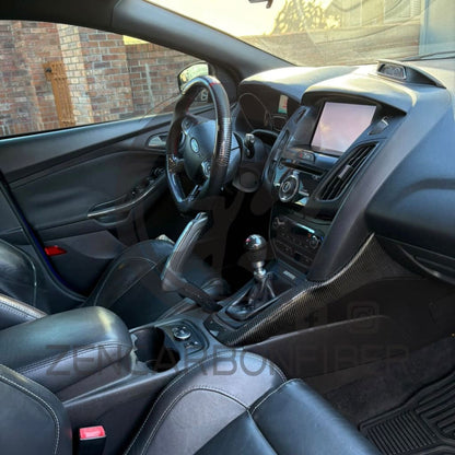 2012+ Ford Focus Carbon Fiber Shifter Bezel/Center Console Trim Replacement