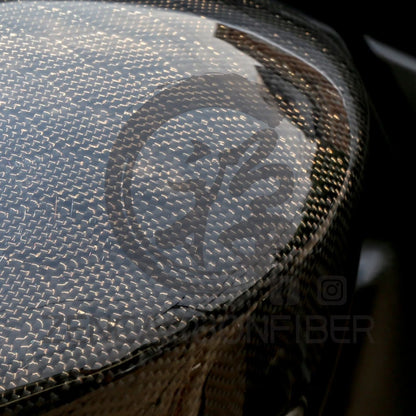 2012+ Ford Focus ST/RS Carbon Fiber Mirror Caps Replacement